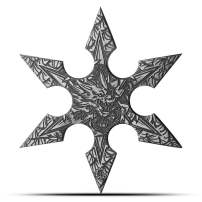 1/2 oz North View Products Dragon Silver Star (New)