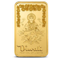 2025 5 Gram PAMP Suisse Diwali Festival of Lights Gold Bar (New w/ Assay)