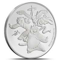 2023 1 oz Samoa Silver Kung Fu Panda Coin (BU)
