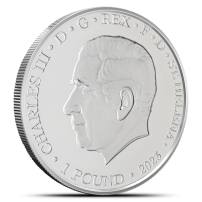 2023 1 oz St. Helena Silver Queen's Memorial Coin (BU)