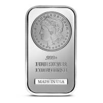 1 oz SilverTowne Morgan Silver Bar (New)