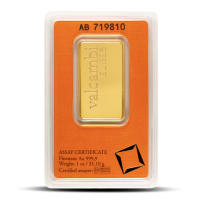 1 oz Valcambi Gold Bar (New w/ Assay)