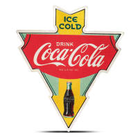 1 oz Coca-Cola Silver 1930's Vintage Sign (Box + CoA)