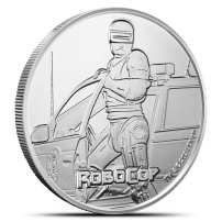 2024 1 oz Fiji Silver Robocop Coin (BU)
