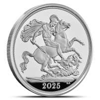 2025 Proof Great Britain Silver Sovereign Coin