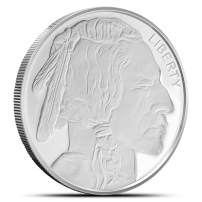 1 oz SilverTowne Buffalo Silver Round (New)