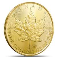 2025 1 oz Canadian Gold Maple Leaf Coin (BU)