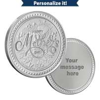 1 oz Silver Engravable Mother's Day Round (New w/Gift Box)