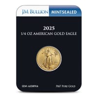 2025 1/4 oz American Gold Eagle Coin (MintSealed, BU)