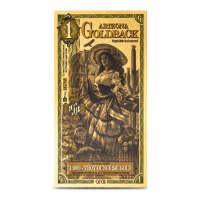 1 Arizona Goldback Gold Note (New)