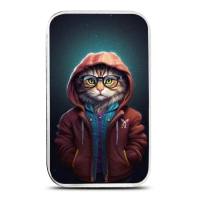 1 oz Colorized The Holy Land Mint Silver Olivia Human Cat Bar