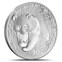 2002 1 oz Chinese Silver Panda Coin (Sealed)