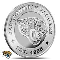 1 oz NFL Jacksonville Jaguars Silver Round (BU)