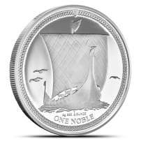 2024 1 oz Proof Isle of Man Silver Noble Coin