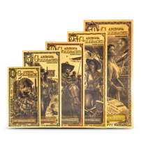 5 Piece Arizona Goldback Gold Note Set (Random Year, New)