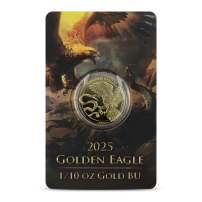 2025 1/10 oz Malta Gold Golden Eagle Coin (BU w Assay)