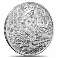1 oz Intaglio Mint Bigfoot Silver Round (New)