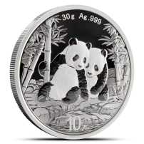 2026 30 Gram Chinese Silver Panda Coin (BU)