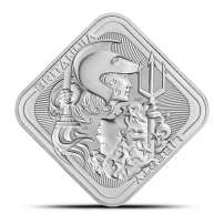 10 oz The Royal Mint Britannia and Liberty Silver Bar (New)