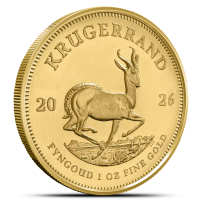 2026 1 oz South African Gold Krugerrand Coin (BU)