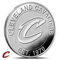 1 oz NBA Cleveland Cavaliers Silver Round (BU)
