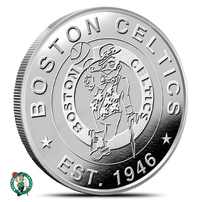 1 oz NBA Boston Celtics Silver Round (BU)