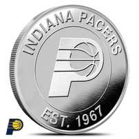 1 oz NBA Indiana Pacers Silver Round (BU)