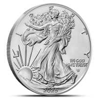 2025 1 oz American Silver Eagle Monster Box (500 Coins, BU)