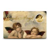 1/1000 oz Republic of Chad Gold Guardian Angel Coin (In Card)