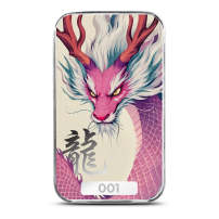 1 oz Scottsdale Mint Colorized Silver Xuánhuá Dragon Bar (New)