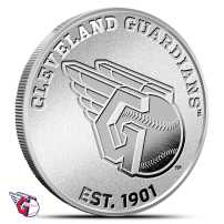 1 oz MLB Cleveland Guardians Silver Round (BU)