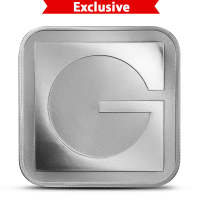 1 oz GOLD.COM Square Silver Bar (New)
