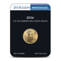 2026 1/4 oz American Gold Eagle Coin (MintSealed, BU)