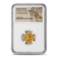 Roman Empire Antoninus Pius,AD 138-161 AV Aureus NGC Ch VF