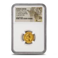 Roman Empire Hadrian, AD 117-138 AV Aureus NGC Ch VF