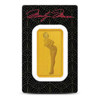 1 oz Marilyn Monroe Gold Bar (New w Assay)