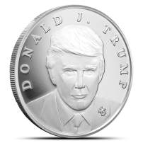 1 oz President Trump Jets Silver Medallion