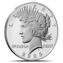 2025-S Proof Peace Silver Dollar Coin (Box + CoA)