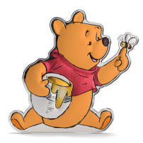 2025 1 oz Proof Colorized Niue Silver Disney Winnie the Pooh For the Love of Hunny Coin (Box + CoA)