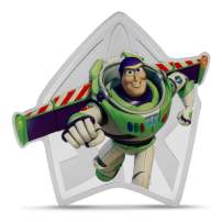 2025 1 oz Proof Colorized Niue Silver Disney Toy Story 30th Anniversary Buzz Coin (Box + CoA)