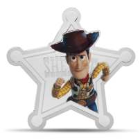 2025 1 oz Proof Colorized Niue Silver Disney Toy Story 30th Anniversary Woody Coin (Box + CoA)
