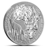 2026 1/12 oz Rwanda Silver African Ounce Spotted Hyena Coin (BU)