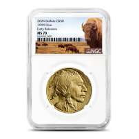 2026 1 oz American Gold Buffalo Coin NGC MS70 ER (Buffalo Label)