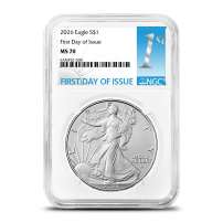 2026 1 oz American Silver Eagle Coin NGC MS70 FDOI