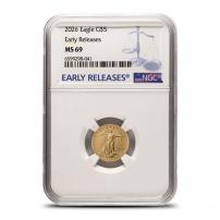 2026 1/10 oz American Gold Eagle Coin NGC MS69 ER