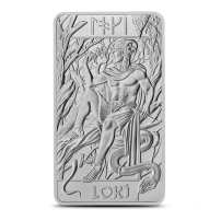 10 oz The Royal Mint Norse Gods Loki Silver Bar (New)