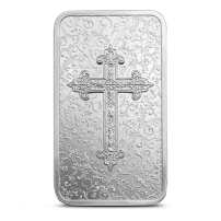 2026 1 oz Niue Silver Christian Cross PAMP Suisse Coin (New w/ Assay)