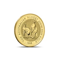 1/10 oz Australian Gold Nugget Kangaroo Coin (Random Year)