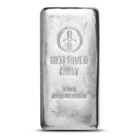 1 Kilo Red River Mint Cast Silver Bar (New)