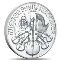 2025 1 oz Austrian Silver Philharmonic Coin (BU)